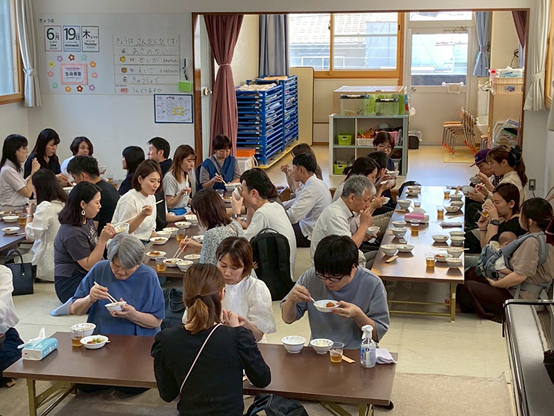 令和7年度 6月保育参観・保護者講座・給食試食会