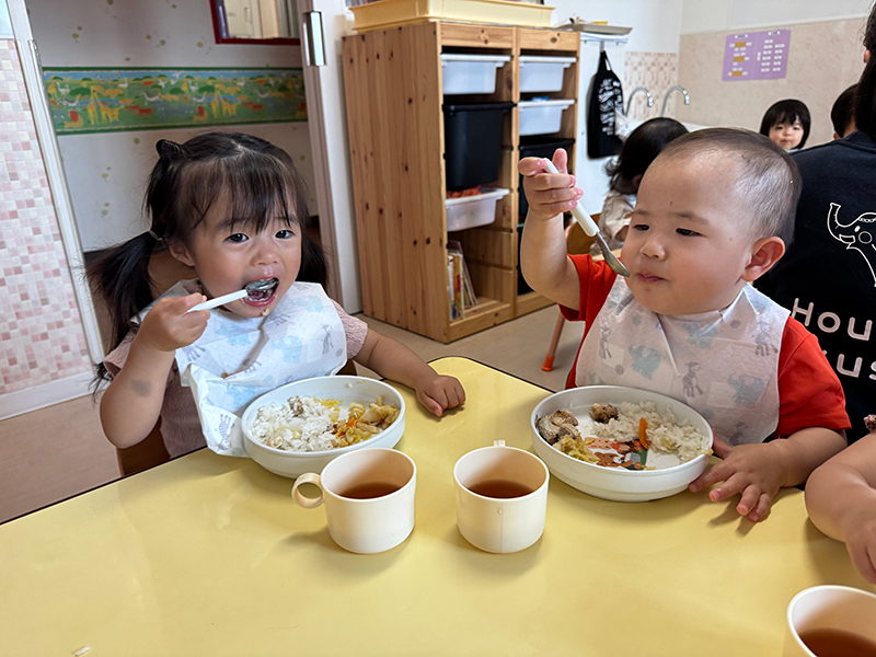 令和7年度 6月 写真de保育参観「うさぎ組」&「ひよこ組」
