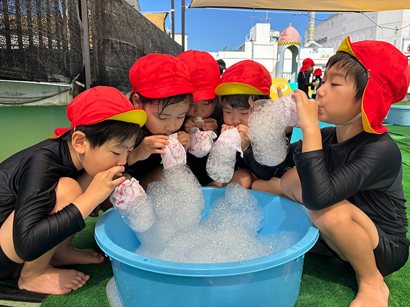 令和7年度 8月 夏の遊び「大満喫!」