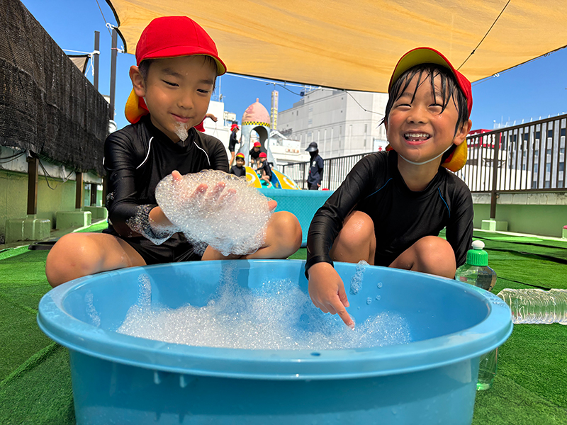 令和7年度 8月 夏の遊び「大満喫!」