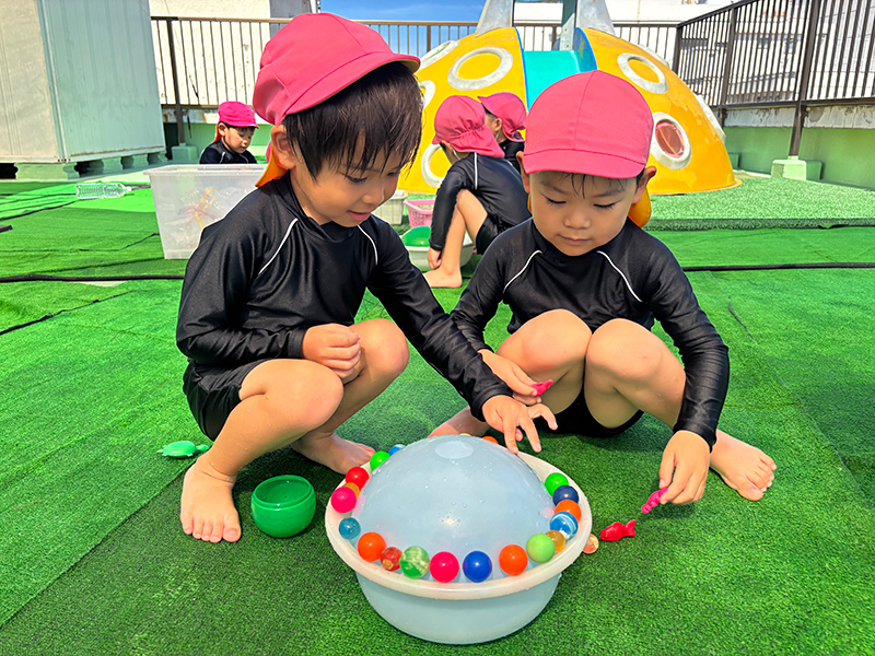 令和7年度 8月 夏の遊び「大満喫!」