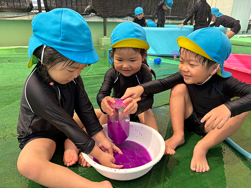 令和7年度 8月 夏の遊び「大満喫!」