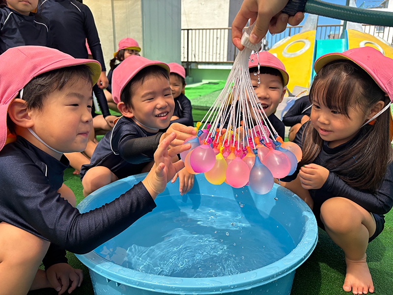 令和7年度 8月 夏の遊び「大満喫!」
