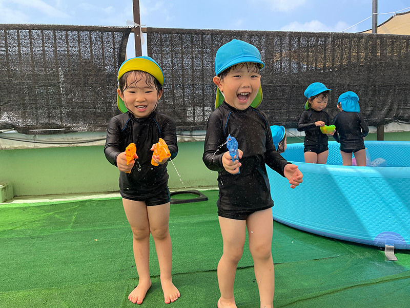 令和7年度 8月 夏の遊び「大満喫!」
